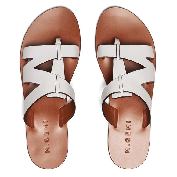 M. Gemi Shoes - FLASH SALE! M.Gemi the Merito sandal in white